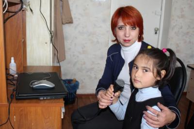 Мосоловской школе-интернату подарили оборудование для логопедических кабинетов