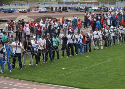 Рязанские лучницы вырвали «бронзу»