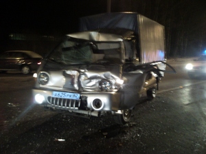 Житель Скопина не поделил дорогу с грузовиком