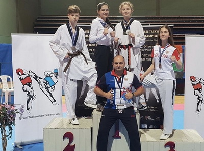 Рязанские тхэквондисты завоевали в Тель-Авиве четыре медали