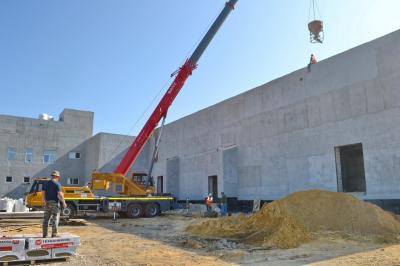 В Пителино возводят современный Дом культуры