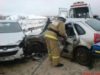 В результате столкновения двух машин в Скопинском районе пострадал человек