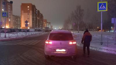 В Дашково-Песочне иномарка сбила молодого человека на «зебре»