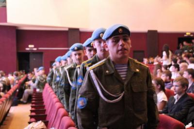 В Рязани прошёл слёт юных часовых