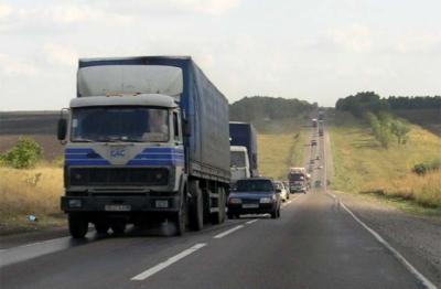 Шесть перегруженных фур в Рязанской области отправлены на штрафстоянку