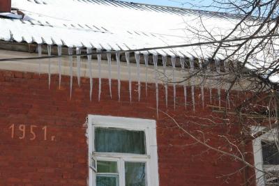 Не все управляющие компании Рязани активизировались в борьбе с сосулями