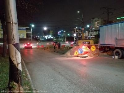 В Рязани капитально отремонтируют коллектор на перекрёстке Московского и Михайловского шоссе