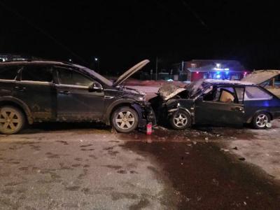 Близ Александро-Невского «восьмёрка» столкнулась с джипом, пострадали четыре человека