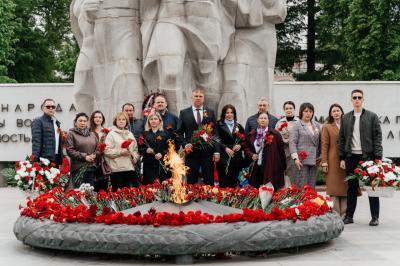 В Рязани энергетики почтили память героев Великой Отечественной войны