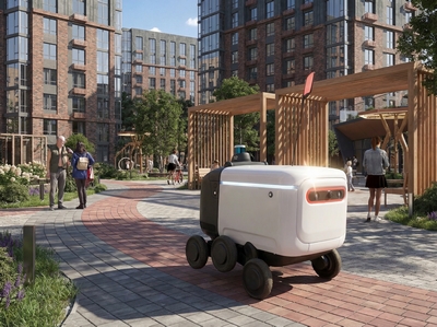 Сервис будущего: жителям «Окской стрелки» и «Еврокласса» продукты и посылки доставят роботы