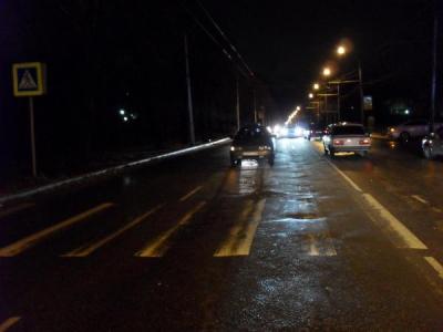 Ford Focus сбил жителя посёлка Старожилово на пешеходном переходе в Рязани