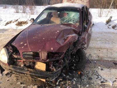 В Рязани столкнулись Ford и Chevrolet, пострадали взрослый и два ребёнка