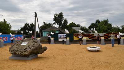 В Сасово появилась Аллея славы