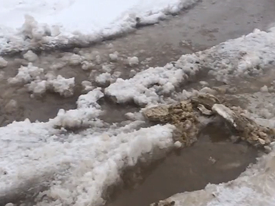 Коммунальщики устраняют последствия потопа в Дашково-Песочне