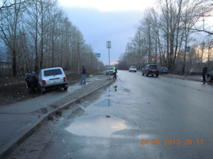 В Рязани под колёса «Нивы» попала женщина