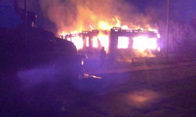 В Рязанской области сгорели сарай, нежилой дом и дача