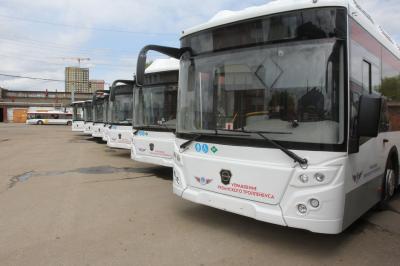 В Рязани вышли на маршруты новые автобусы большого класса