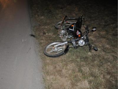 В рязанском селе упавшая с мопеда девушка-подросток получила серьёзные травмы