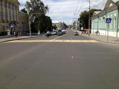 На нерегулируемом пешеходном переходе сбили рязанца