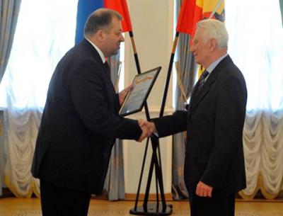 Сергей Филимонов поздравил рязанских представителей интеллектуальной и индустриальной элиты