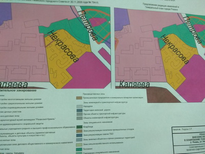 Судьбу нового сквера в Рязани обсудили на слушаниях