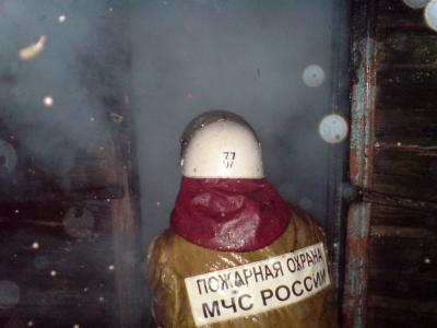 В селе Можары в новогоднюю ночь запылал дом