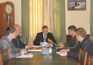 Олег Ковалёв встретился с главами администраций Пителинского и Михайловского районов
