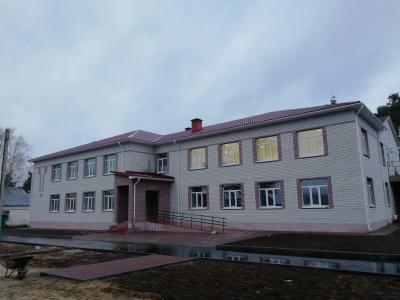 Детсад в касимовской деревне Клетино активно возводят