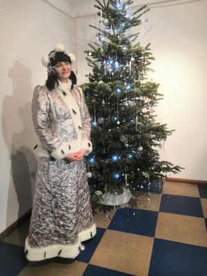 В Рязани воссоздали костюм Снегурочки по эскизу Врубеля