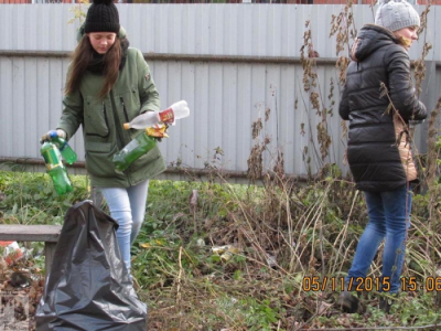 Парк в Сараях засоряют быстрее, чем его успевают убирать волонтёры