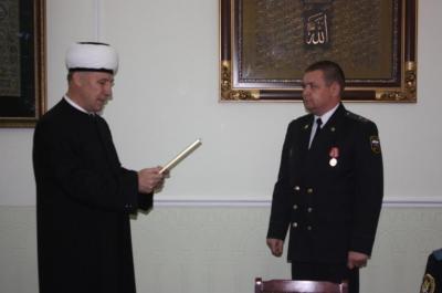 Совет муфтиев России поблагодарил заместителя главного пристава Рязанщины