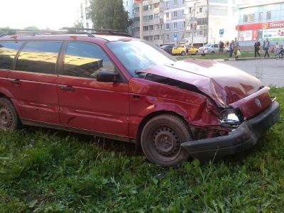 В Сасово не разминулись ВАЗ-2111 и Volkswagen