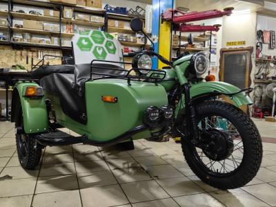 В Касимове работает одна из лучших мастерских по реставрации мотоциклов «Урал»