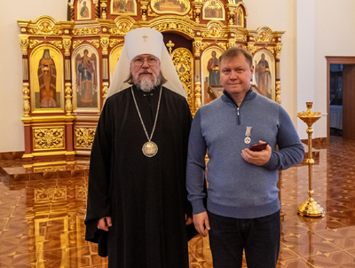 Митрополит Марк наградил рязанцев за труды на благо церкви
