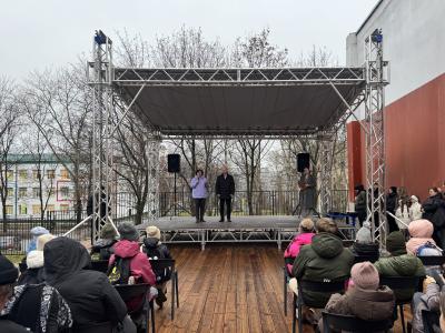 У Рязанского Дворца молодёжи появилась досуговая площадка