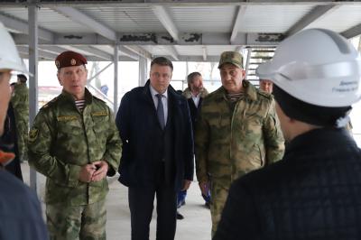 Виктор Золотов наградил губернатора Рязанской области Николая Любимова