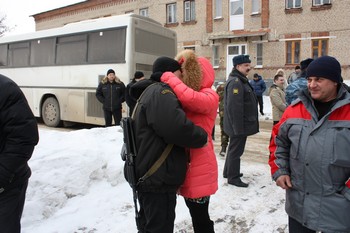 Из командировки вернулись бойцы рязанского СОБРа