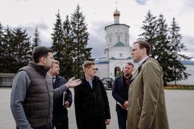 Павел Малков рассказал о развитии Солотчинского парка