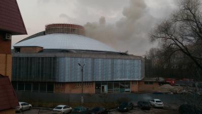 В Рязани загорелся цирк