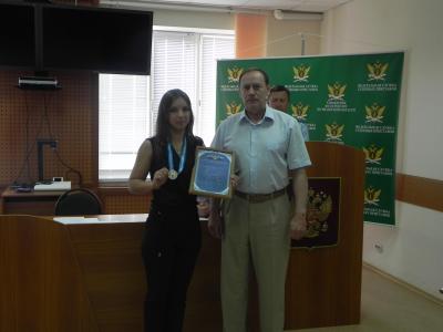 Рязанский пристав стала призёром Международного турнира по комплексному единоборству