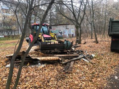 Рядом с детским садом №93 в Рязани ликвидировали свалку