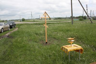 Под Рязанью освящено место под строительство храма в честь святых бессребреников Косьмы и Дамиана