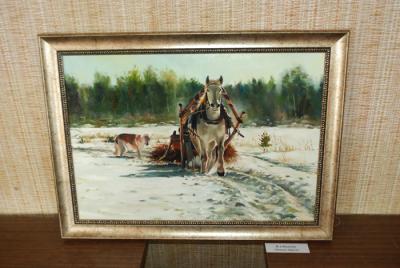 Ветеран рязанской УИС презентовал живописные полотна