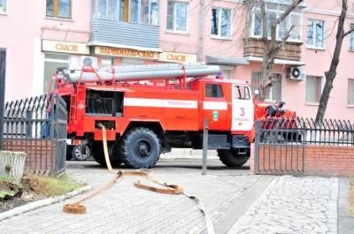 В одном из вузов Рязани ликвидировали условный пожар