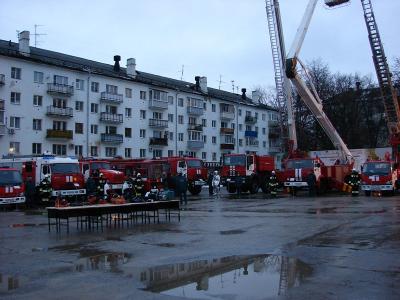 В Рязани продемонстрировали технику МЧС
