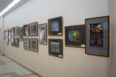 В Рязанской библиотеке имени Горького повесили седьмой метр «Верёвки»