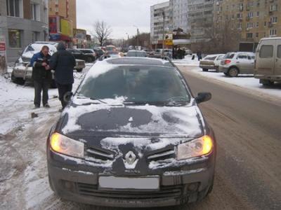 На улице Тимакова Рязани водитель Renault из Минской области сбил женщину