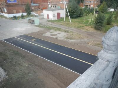 В Рязани появилась первая велодорожка