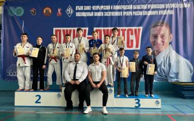 Рязанцы завоевали медали представительных соревнований по джиу-джитсу в Санкт-Петербурге