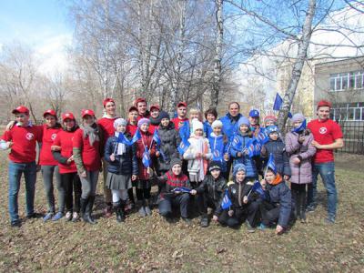 Рязанские школьники начали сажать фруктовые сады